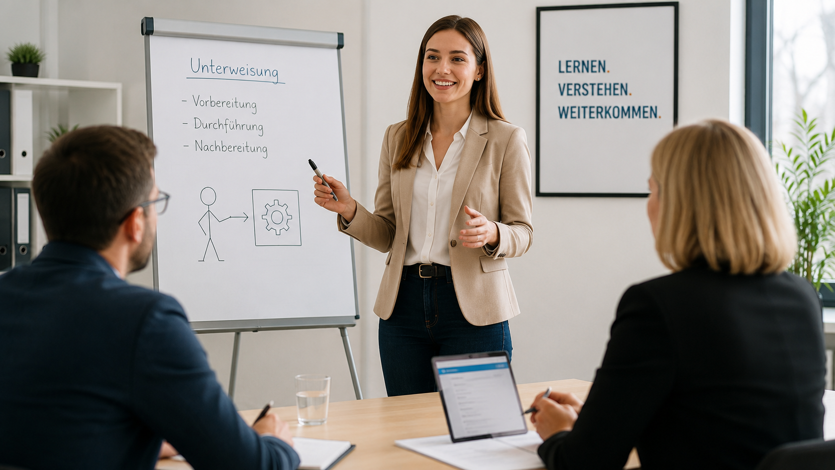 AEVO Prüfungsvorbereitung mit Präsentation, Unterweisung und Fachgespräch