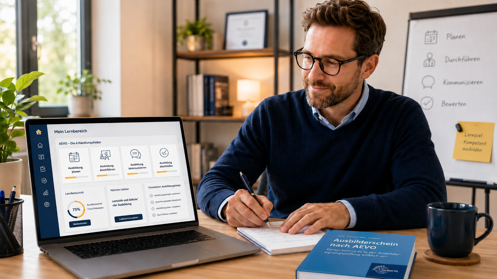AEVO Onlinekurs mit Lernbereich, Handlungsfeldern und Ausbilderschein Buch