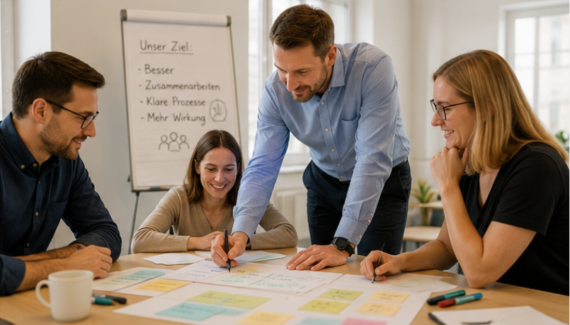 Praxisnaher Workshop für Teams und Mitarbeitende im Unternehmen